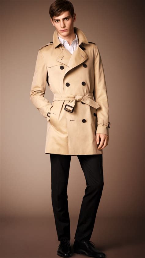 burberry trench styling|Burberry men's trench.